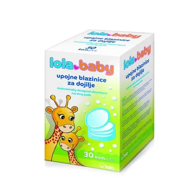 Lola Baby Upojne blazinice za dojilje