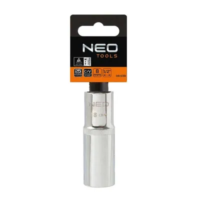 Neo Nasadni ključ 6-kutni 1/2" 08-039/08-058 - 22 mm