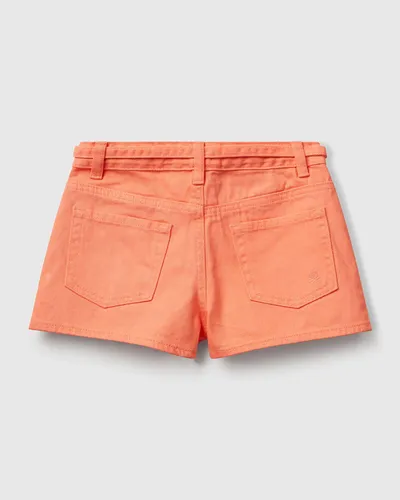 Benetton Šorc za djevojčice 4PLRC903ZG-34Z-KL, Narandžasti