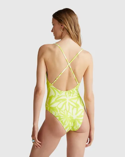 Benetton Ženski jednodelni kupaći 3LUF5I01Q-70Y-L, Žuti