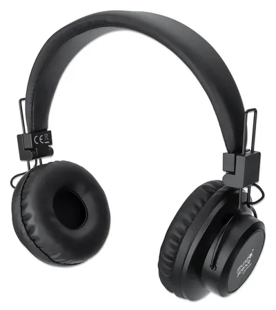Manhattan Bežične slušalice, Bluetooth, On-Ear, Crne