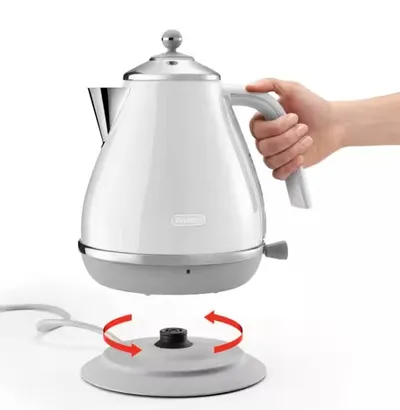 Delonghi Kuhalo za vodu KBOC2001.W, Bijelo