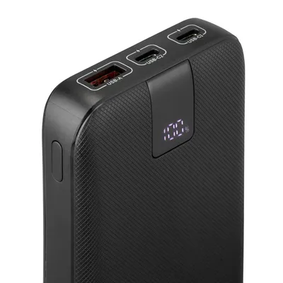 Hama Eksterna baterija PD20, 20000 mAh, Antracit