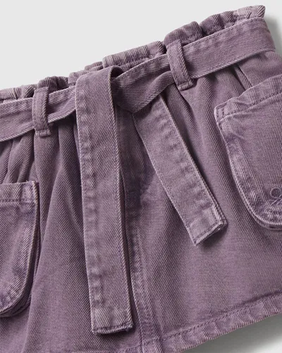 Benetton Suknja za djevojčice 481SG0017P-7V4-82, Ljubičasta