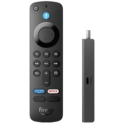 Amazon TV Stick, FullHD, media player, 1/8 GB, Wi-Fi 5, Bluetooth, Fire TV Stick 3. generacija (2024), Crni
