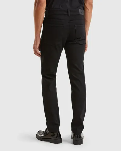 Benetton Muške pantalone 4MCP57BC8-800-35, Crne