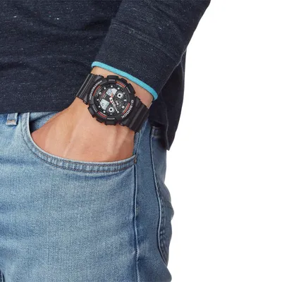 G-SHOCK Casio Sat GA-100-1A4ER, Crni