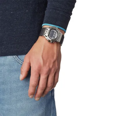 G-SHOCK Casio Sat GM-6900-1ER, Sivi