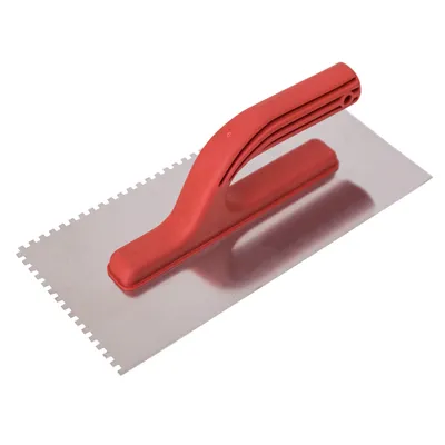 Gleterica Inox, nazubljena PVC ručka 4x4mm