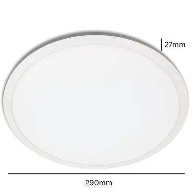 Giga Nadgradna okrugla LED lampa, 24W, 4000K
