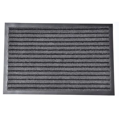 LUANCE Otirač Mado, PP/PVC, 40x60cm, Sivo-Crna
