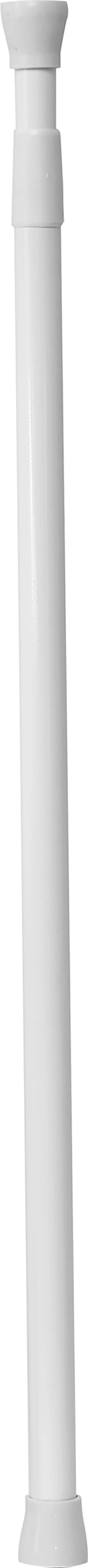 TENDANCE Držač za zavjesu za kadu, Aluminij, 70-120 cm, Bijela