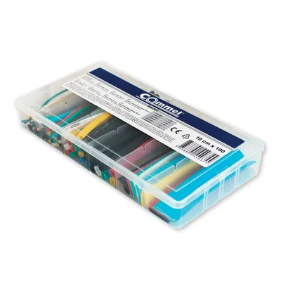 COMMEL Termo cijev u boji, 10 cm, 100 komada