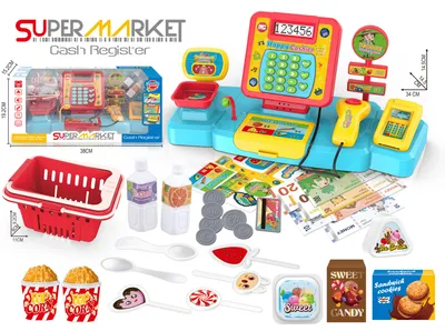 Baby Blagajna set, Crvena