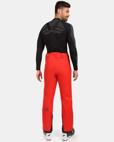 Kilpi Muške pantalone za skijanje Methone-M, Crvene