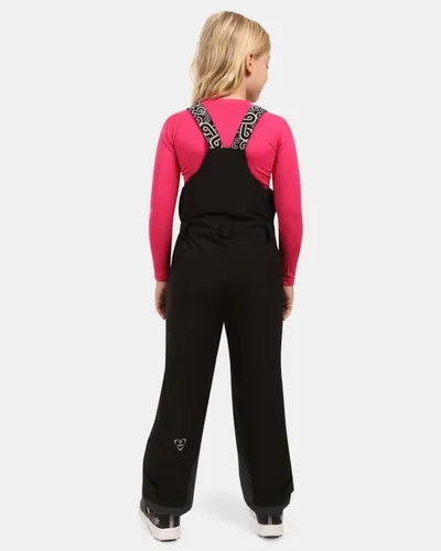 Kilpi Dječije skijaške pantalone Charlie-J, Crne