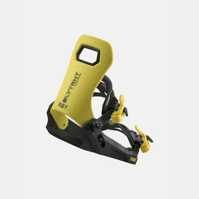 Head Dječiji vez za snowboard Lytrent 4D, Žuto-crni