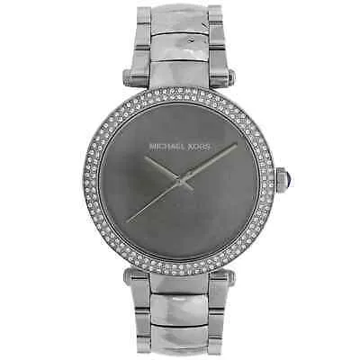 MICHAEL KORS Ženski ručni sat MK 6424, Kvarcni mehanizam, Sivo kućište, Srebrne boje