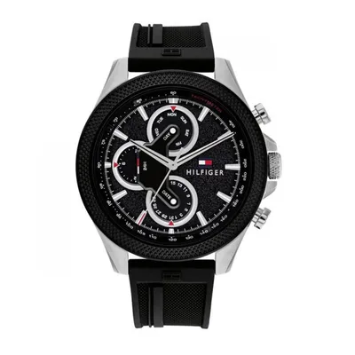 TOMMY HILFIGER Muški ručni sat 1792082, Kvarcni mehanizam, Crno kućište, Crni