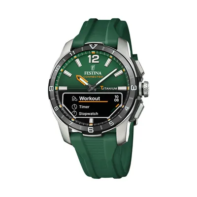 FESTINA Muški ručni sat F23000/2, Kvarcni mehanizam, Zeleno kućište, Zeleni