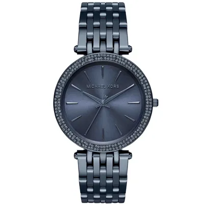 MICHAEL KORS Ženski ručni sat MK3417, Kvarcni mehanizam, Plavo kućište, Teget