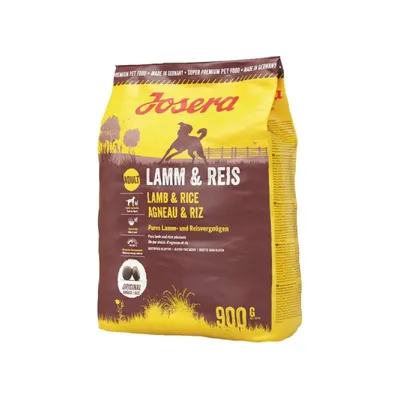 JOSERA Suha hrana za odrasle pse, Jagnjetina i riža, 900 g
