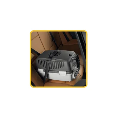 STEFANPLAST Transporter za kućne ljubimce Gulliver, 55 x 36 x 35 cm, Sivi