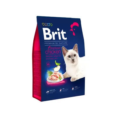 BRIT Suha hrana za sterilisane mačke, Piletina, 1.5kg