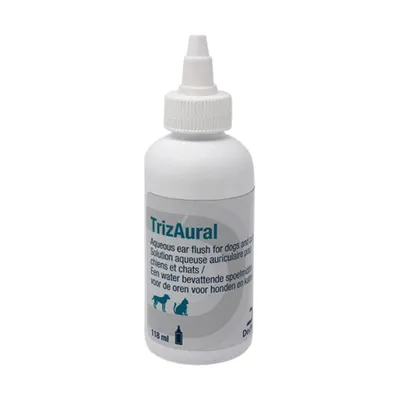 DECHRA Tekućina za ispiranje ušiju kućnih ljubimaca Triz Aural Solution, 118 ml