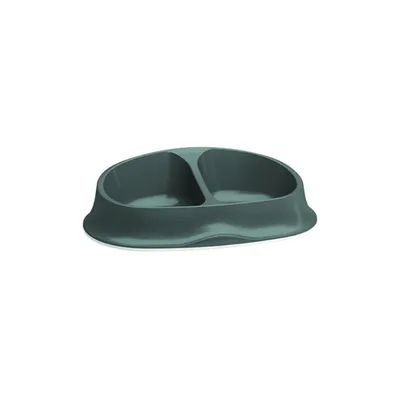 STEFANPLAST Zdjela za kućne ljubimce Chic, Dvostrana, 2 x 250 ml, Zelena