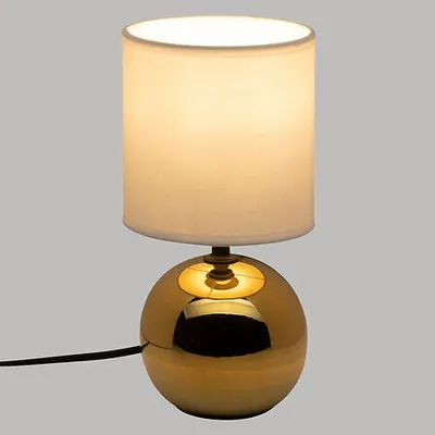 Atmosphera Lampa Timeo, 25 cm , Zlatna