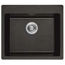 Inter Ceramic Sudopera Alpaka, 50x57x22.5 cm, Crna