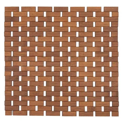 Tendance Protuklizna podloga za kupaonu, 45x45 cm, Smeđa