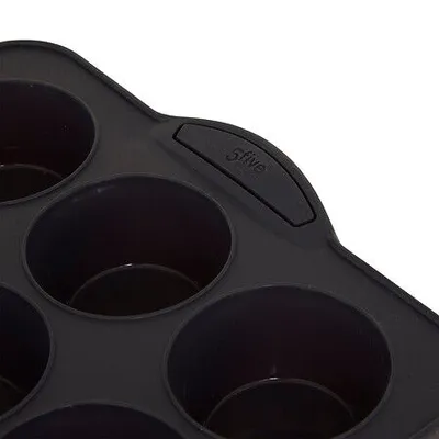 Five Silikonski kalup Muffin, 12 Komada