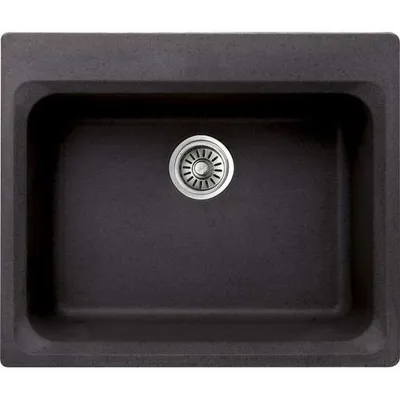 Inter Ceramic Sudopera Alpaka, 52x62x21 cm, Crna