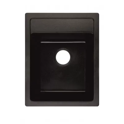 Inter Ceramic Sudopera Alpaka, 50x40x20 cm , Crna
