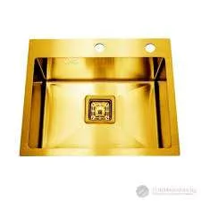 Inter Ceramic Sudopera Alpaka, 42x50x20 cm , Inox Gold
