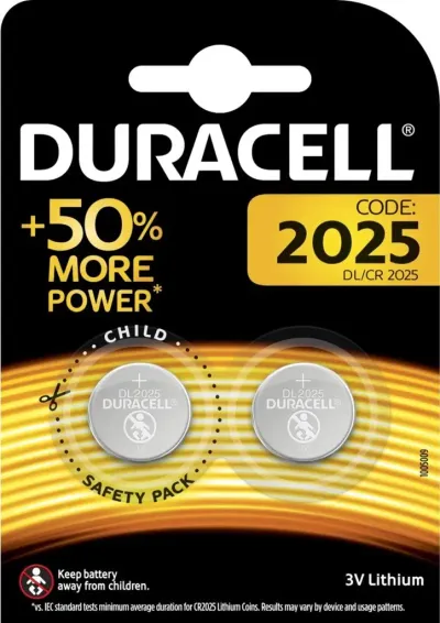 Duracell Baterija MES 2025 BCD, 2 komada