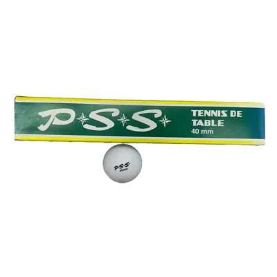 Denis Loptice za stolni tenis, 6 komada, Bijele