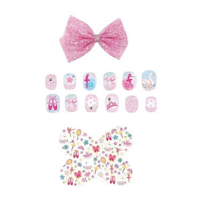 Hot Focus Dazzle nails set za nokte sa ukrasom za kosu