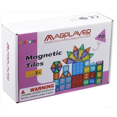 MagPlayer Magnetne kocke 78 kom
