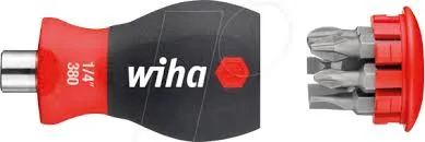 Wiha Izvijač Kratki Sa Bitovima 7 Dijelova Wiha 33738