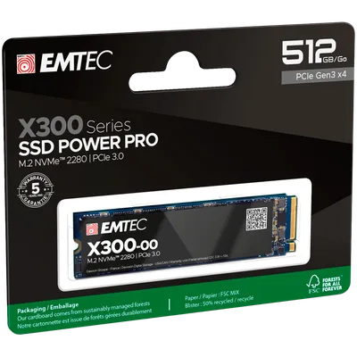 Emtec SSD X300 M2 Pro, 512GB