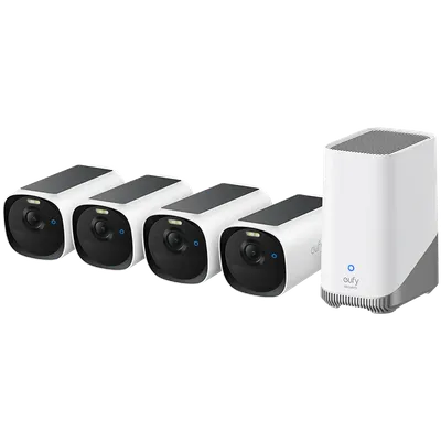 Anker Sigurnosna kamera E40 4-Cam Kit, Bijela