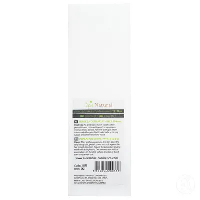 Spa Natural Set od 50 Traka za depilaciju SN25 ,Roze
