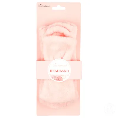 Spa natural Traka za kosu sa mašnom, Krem