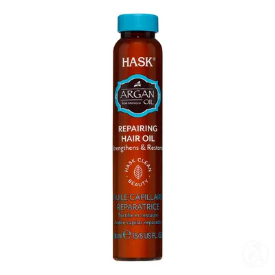 Hask Hranljivo ulje za rekonstrukciju kose, Arganovo ulje, 18ml