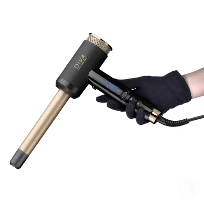 Diva Stajler za kosu Pro Air Curl, 145 W, Crni