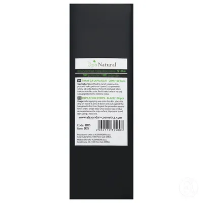 Spa Natural Set od 100 Traka za depilaciju SN25 ,Roze