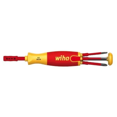 WIHA Izvijač set liftup vde, Crvena